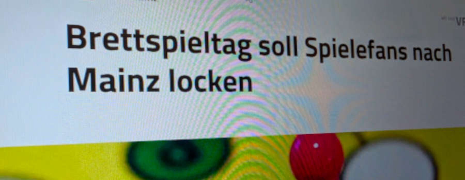 Presseschau - Brettspieltag - Allgemeine Zeitung