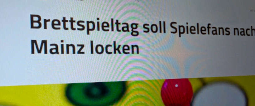 Presseschau - Brettspieltag - Allgemeine Zeitung