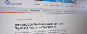 Presseschau - wiesbadenaktuell - BrettSpielZeit